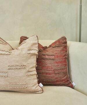 Ystad decorative throw pillow with premium down-alternative filling, soft, stylish, limited edition cushion.