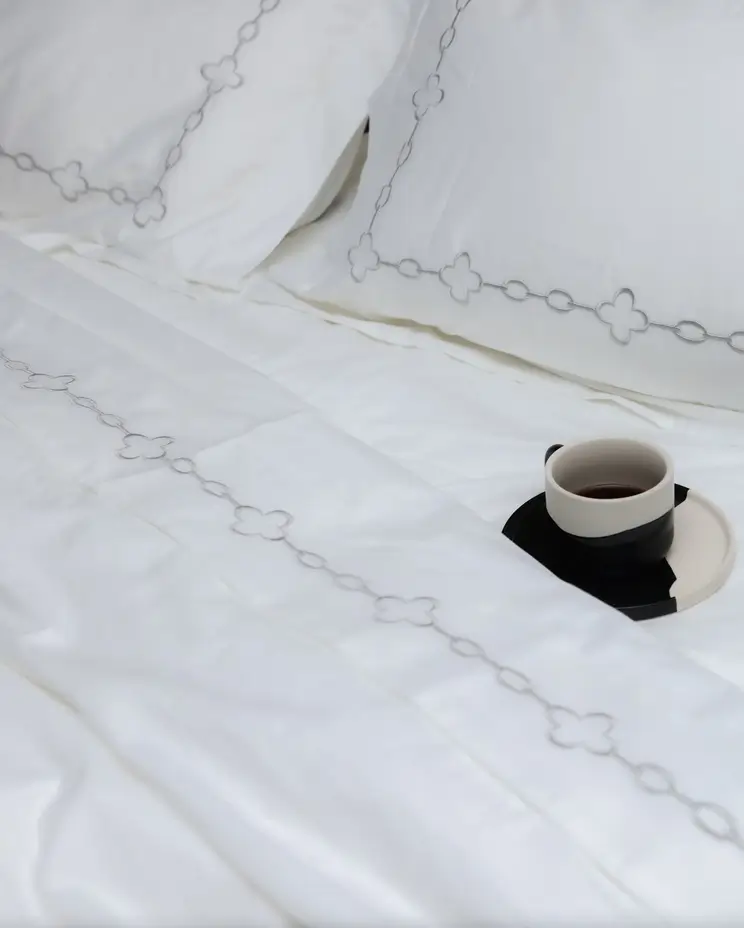 Almeria i monogrammed bedsheet collection – 400tc cotton