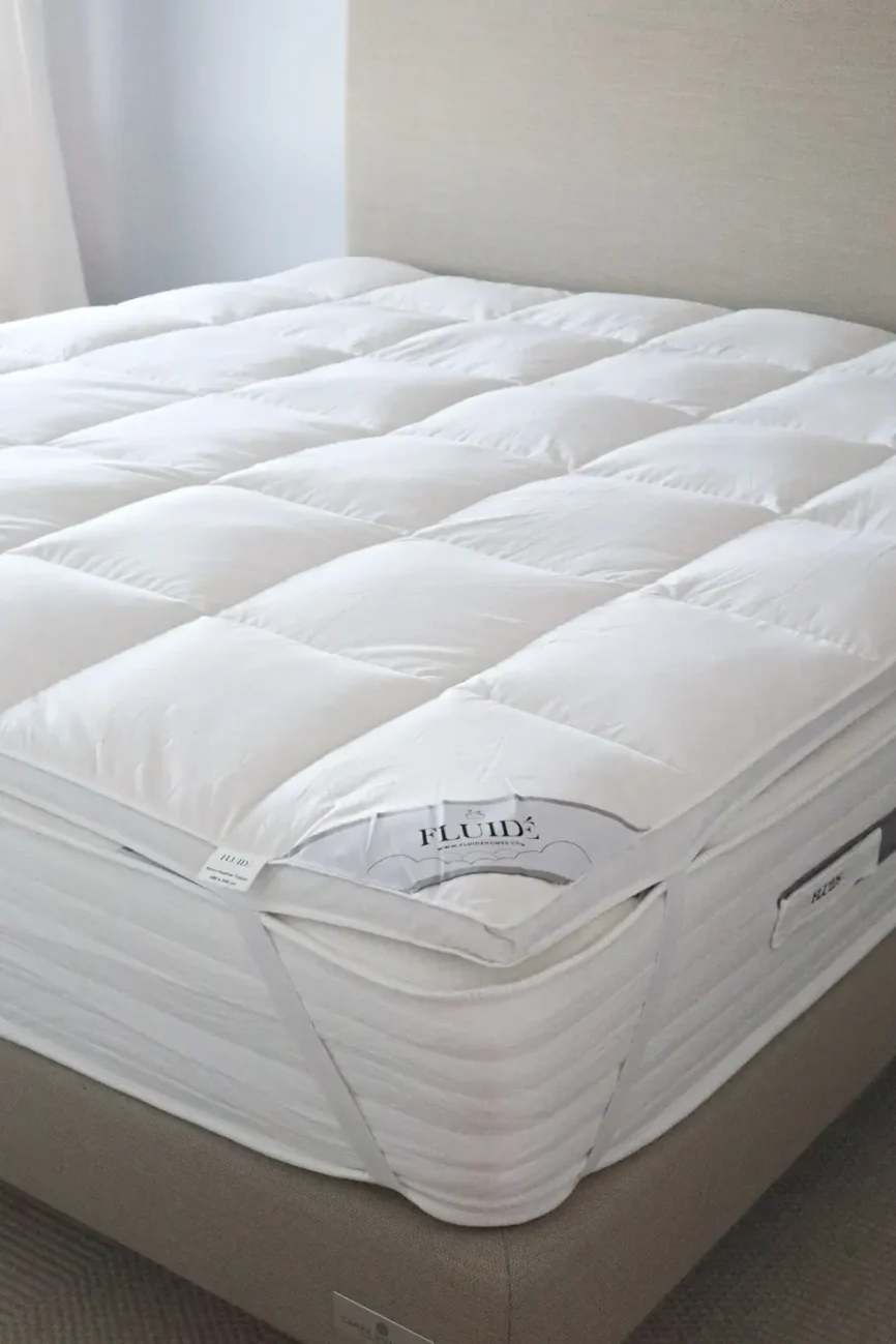 Down alternative duvet – hypoallergenic comfort with band