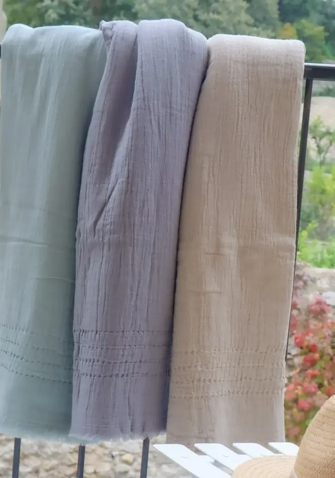 Mallorca throw blanket – supima cotton 2